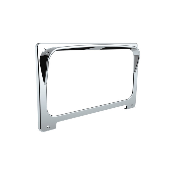 Chrome Plastic Center Gauge Cluster Bezel With Visor For 2001-2016 Freightliner Columbia