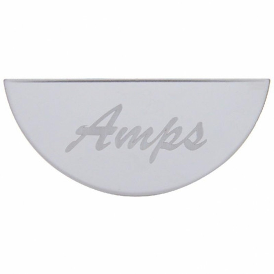 48049-UP GAUGE PLATE FOR PETERBILT - AMPS