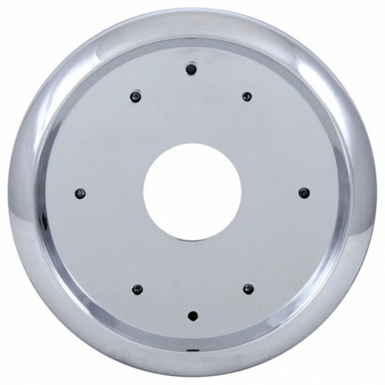 Chrome Front Bumper Light Adapter For Freightliner Columbia (Bulk)