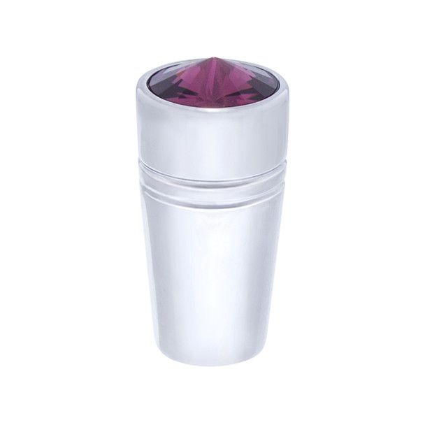 40216-UP MINI TOGGLE SWITCH EXTENSION WITH PURPLE CRYSTAL FOR PETERBILT (3-PACK)