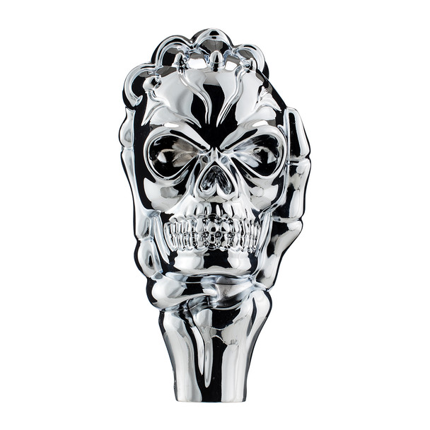 Skull Gearshift Knob - Chrome