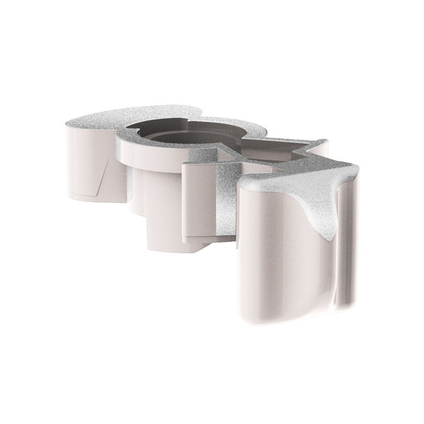 Candy Color Plastic Splitter Button For Eaton Fuller 15 Speed Shifter-Liquid Silver