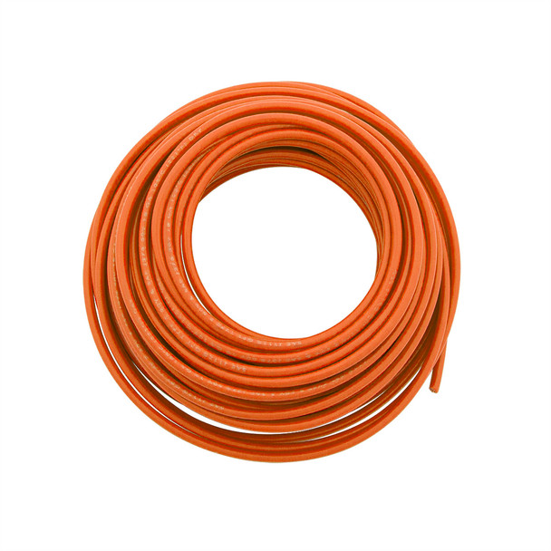 Primary Wire - Rated 80°C 18 AWG, Orange 30 Ft.