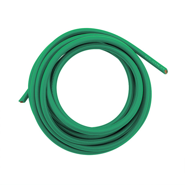 Primary Wire - Rated 80°C 10 AWG, Green 8 Ft.