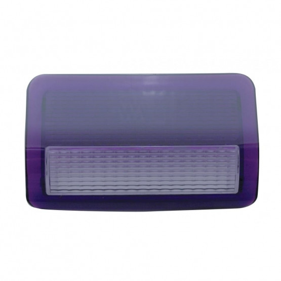 37072-UP DOOR COURTESY LIGHT LENS FOR 2006+ PETERBILT - PURPLE