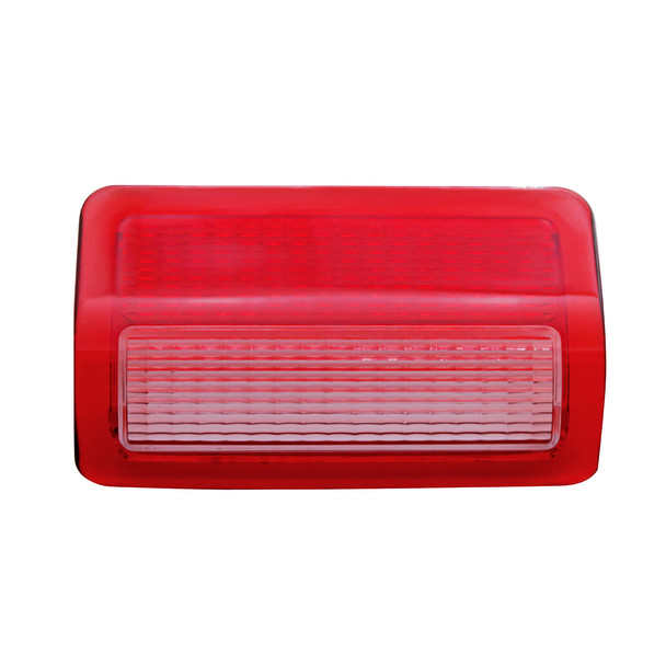 37073-UP DOOR COURTESY LIGHT LENS FOR 2006+ PETERBILT - RED