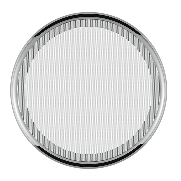 40917-UP CHROME 7- " ROUND SPEAKER COVER FOR PETERBILT 389 (2008+), 388 (2008-2014), 379/378/335/330 (1995-2000), SNAP-ON