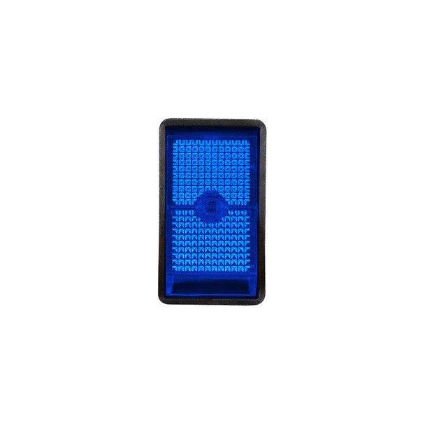 Blue Illum Jumbo Rocker 16 Amp 12V S.P.S.T. On/Off 1 Pc.