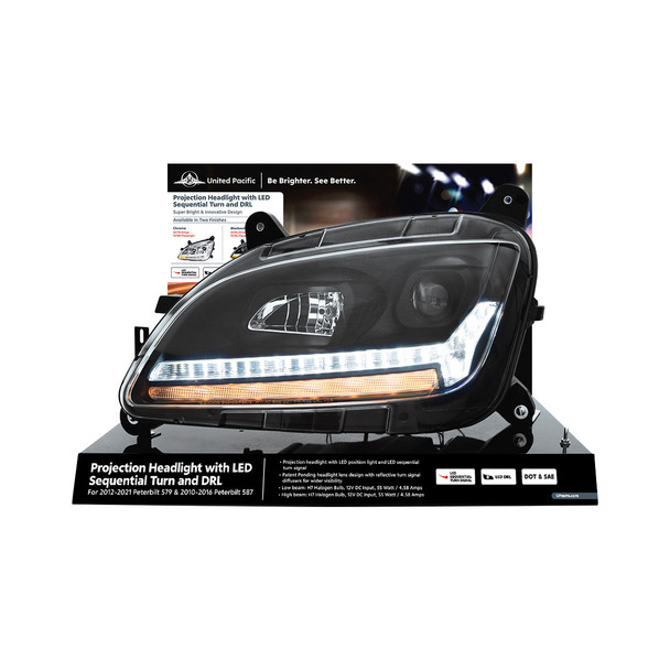 United Pacific Peterbilt 579 Modular Headlight Display-35781