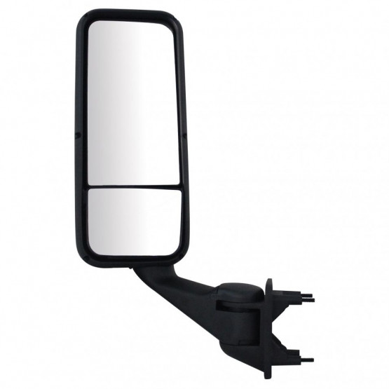 42775-UP BLACK HEATED MIRROR ASSEMBLY FOR PETERBILT 387/587 & KENWORTH T2000/T700 - DRIVER