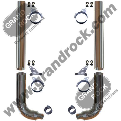 DUPLEX KIT 94-02 PETE 379 RETRO FIT W/OFFSET BRKTS