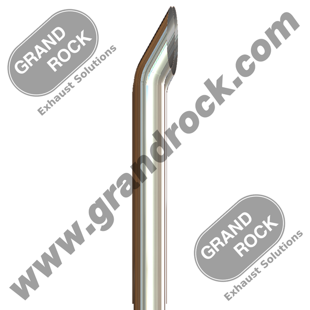 7" X 68" AUSSIE, OD CHROME