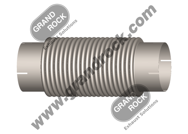 4" X 12" 2 PLY BELLOWS  ID/ID; 321 SS