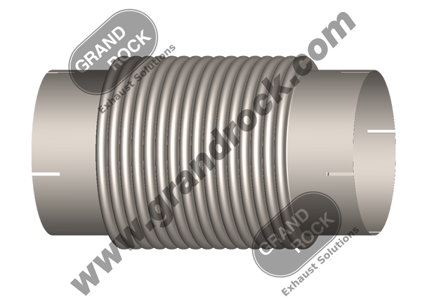 5" X 10" 2 PLY BELLOWS ID/ID; 321 SS