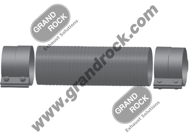 4"X24 FLEX PIPE GALV KIT