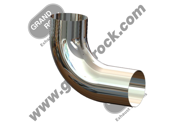 ELBOW,5"90DEG OD/OD CHR