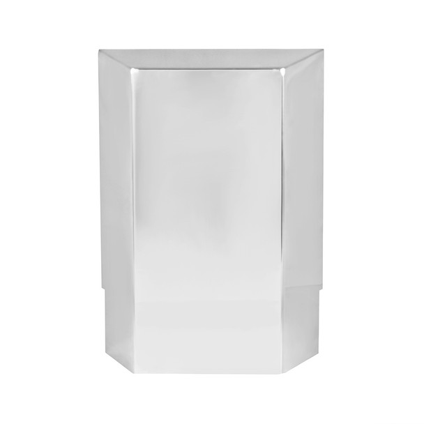 20610B-UP STAINLESS STEEL PETERBILT SLEEPER SHOCK COVER (BULK)