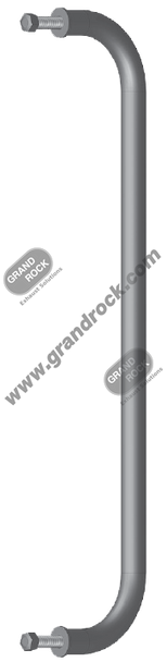 GRAB HANDLE, 24" 304SS