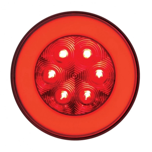 37132-UP 21 LED 4" Round GloLight (Stop, Turn & Tail)