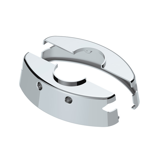 40902-UP CHROME PLASTIC UPPER STEERING COLUMN COVER FOR 2002-2005 KENWORTH W900/T800/T600/T300