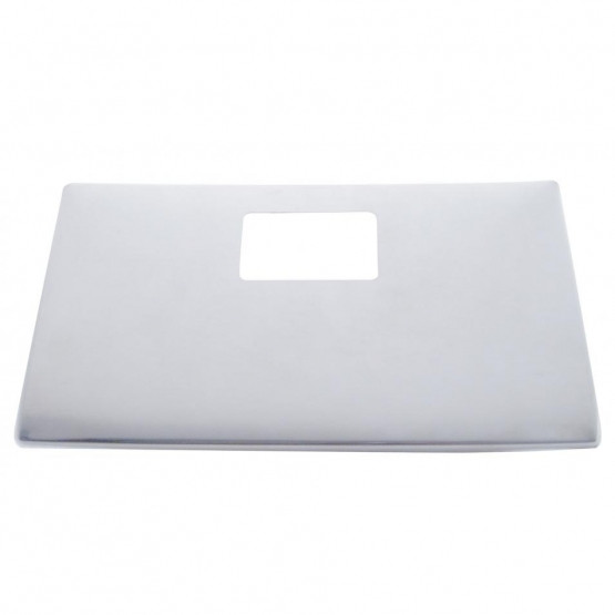 21523-UP 2002+ KENWORTH STAINLESS GLOVE BOX COVER