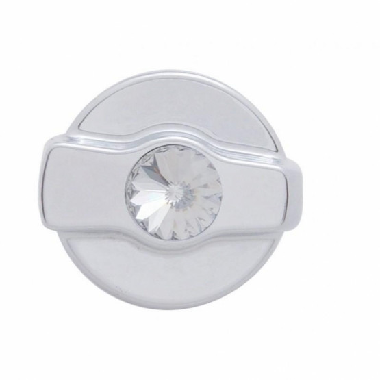 41303-UP WIPER DIAL KNOB FOR KENWORTH - CLEAR CRYSTAL