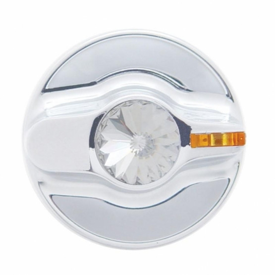 41317-UP SIGNATURE A/C CONTROL KNOB FOR KENWORTH - CLEAR CRYSTAL