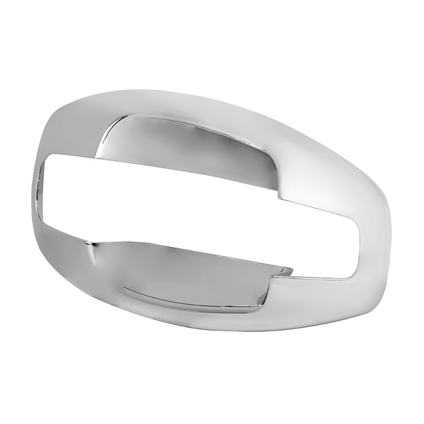 41543-UP CHROME EXTERIOR DOOR HANDLE COVER FOR KENWORTH T680/T880 (2013-2024) & W990 (2019-2024) - PASSENGER