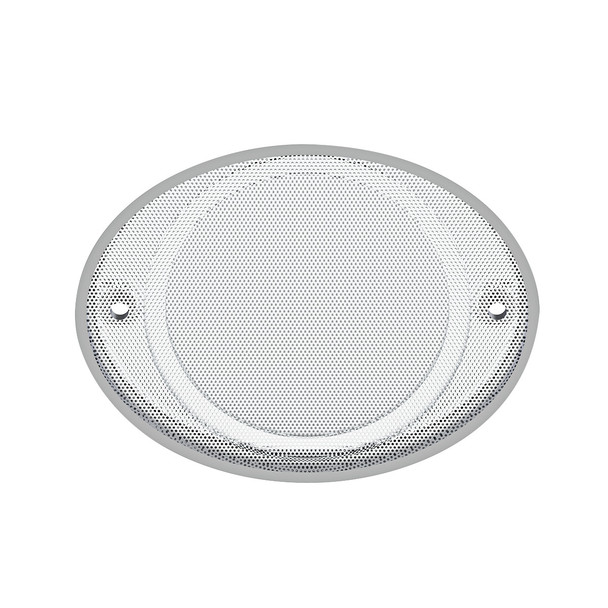 40912-UP CHROME CB RADIO SPEAKER COVER FOR KENWORTH W900L/T600 (1993-2005) AND T800 (1986-2005)