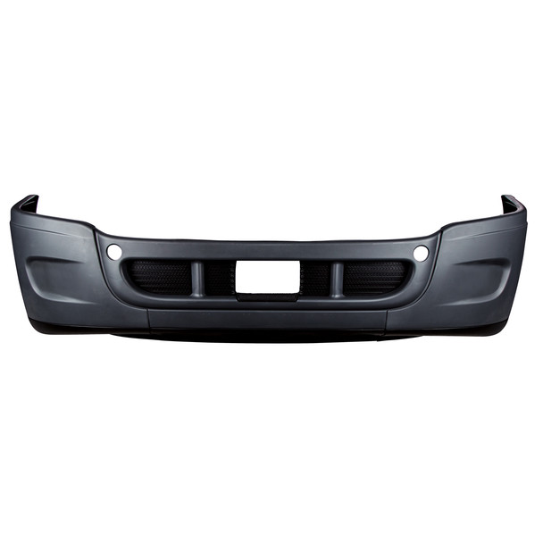 21947-UP COMPLETE 3-PIECE FRONT BUMPER SET WITHOUT FOG LIGHT HOLE FOR 2008-2017 FREIGHTLINER CASCADIA