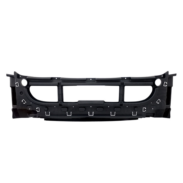 20843-UP CENTER BUMPER INNER REINFORCEMENT WITH VENT FOR 2008-2017 FREIGHTLINER CASCADIA WITHOUT OEM RADAR