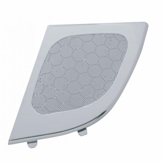 42084-UP CHROME DOOR SPEAKER COVER FOR 2008-2017 FREIGHTLINER CASCADIA - DRIVER