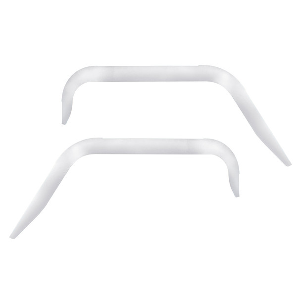 29148-UP STAINLESS DOOR WINDOW VENT VISOR FOR 2008-2017 FREIGHTLINER CASCADIA (PAIR)