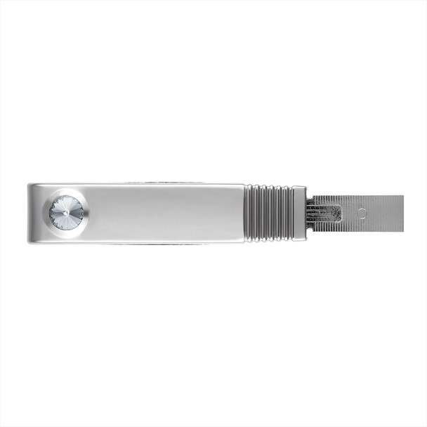 21083-UP TURN SIGNAL LEVER COVER WITH CLEAR CRYSTAL