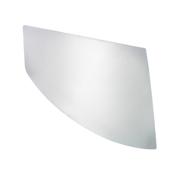 41698B-UP CHROME FRONT AERO-STYLE BUMPER TRIM FOR 2015-2017 VOLVO VNL - PASSENGER (BULK)