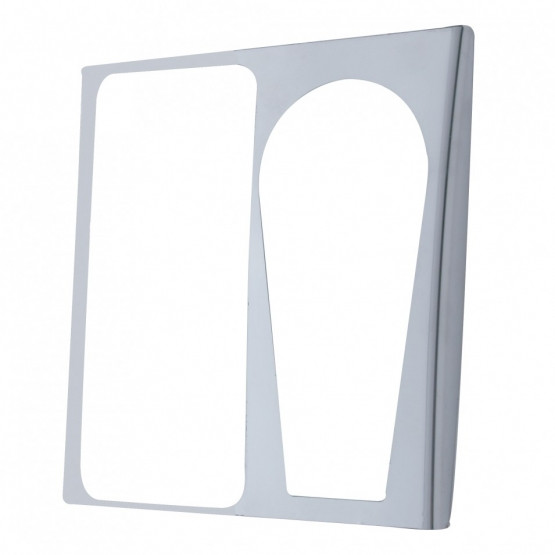 41619-UP VOLVO STAINLESS LIGHT PANEL TRIM