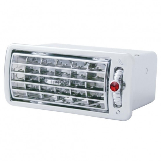 41616-UP A/C VENT FOR VOLVO -  RED CRYSTAL