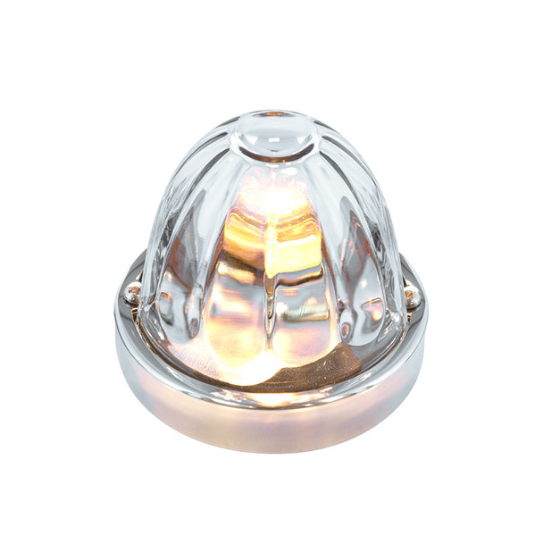 20722-UP Glass Watermelon Flush Mount Kit -Clear