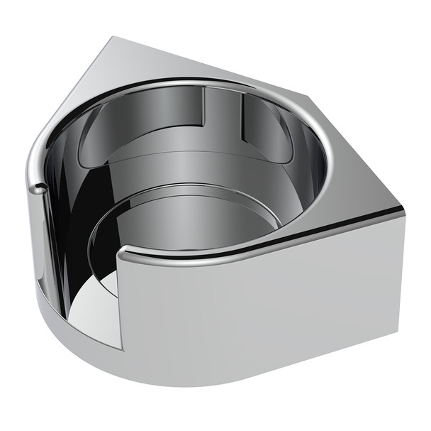 40990-UP Chrome Plastic Cup Holder For 1986 & Up Freightliner Classic & FLD - Driver