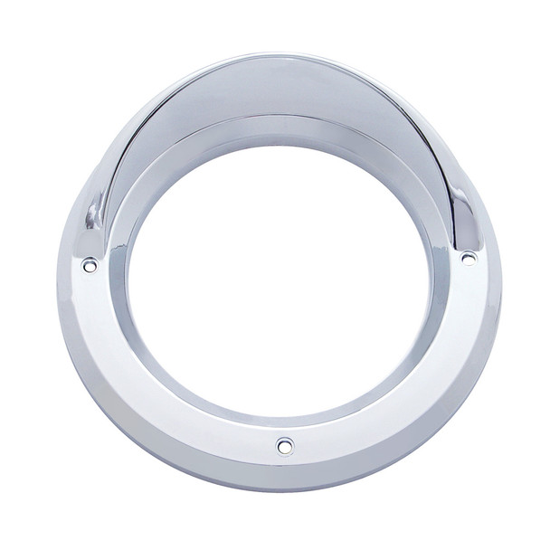 4" Light Bezel With Visor (Bulk)