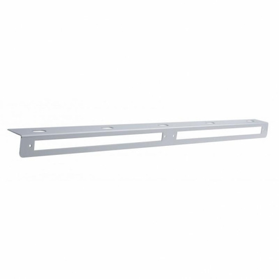 25-5/16" Stainless Light Bracket With Two 12" Light Bar Cutouts (Bulk)