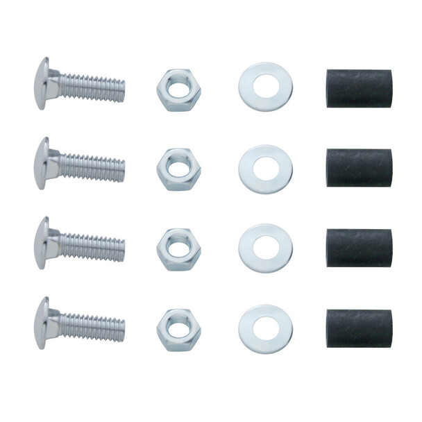 Top Mud Flap Plate Hardware - Bolt Thru