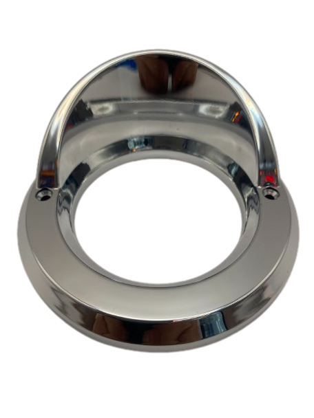 10482-UP 2-1/2" Light Bezel With Visor