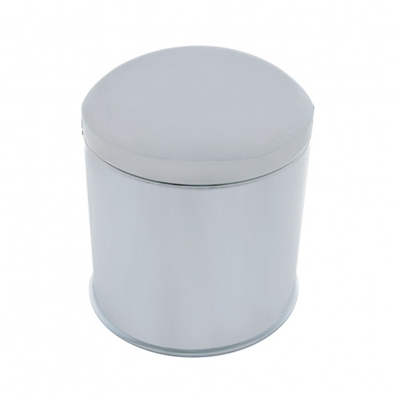 Dome 2-Piece Style Rear Axle/Hub High Hat Only - Chrome