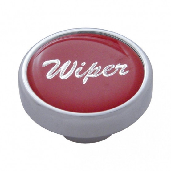 "Wiper" Dash Knob - Red Glossy Sticker