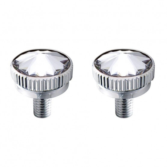 6mm CB Mounting Bolt With Clear Crystal (2-Pack)