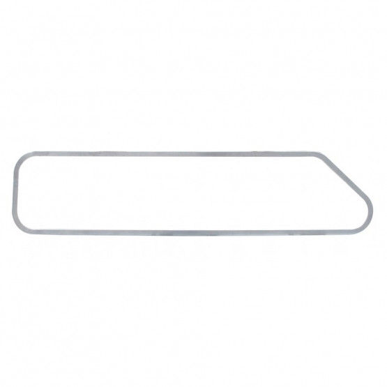 Stainless Steel Upper Sleeper Window Trim For Kenworth (Bulk) - Driver
