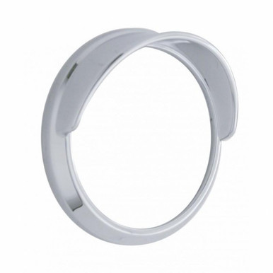 42201-UP Chrome Small Gauge Bezel With Visor for 2007+ International