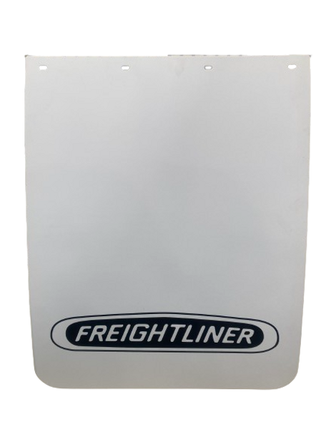 24T94X-0002 24x30x4mm, Freightliner Logo In White Letters In Black Background, With White