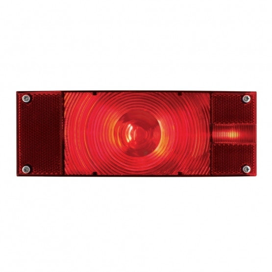 Over 80" Wide Rectangular Submersible Combination Tail Light Without License Light